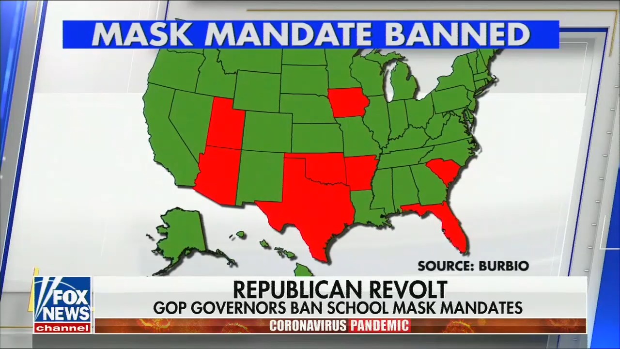 Fox News’ Special Report airs segment on Republican governors banning